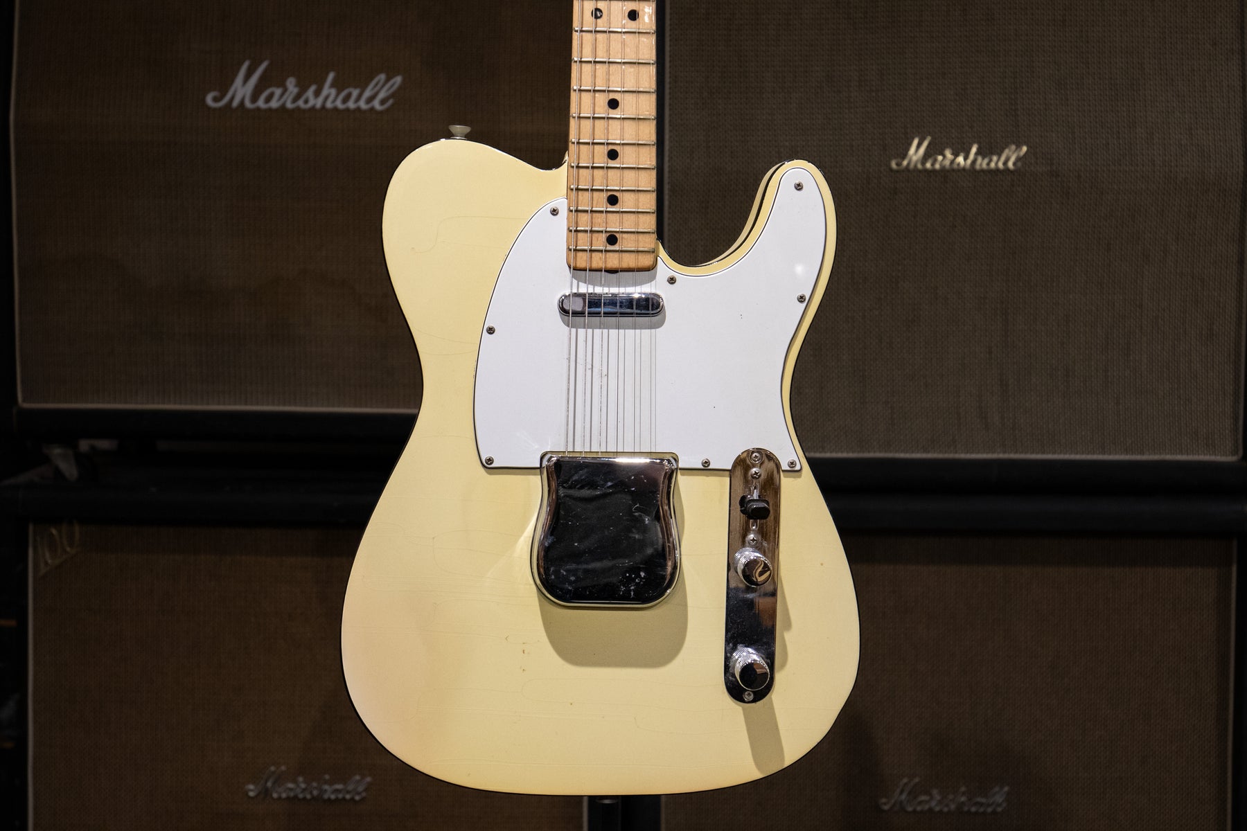 1972 Custom Color Telecaster 1972 Fender Custom Telecaster - Olympic White – Dave's Guitar Shop