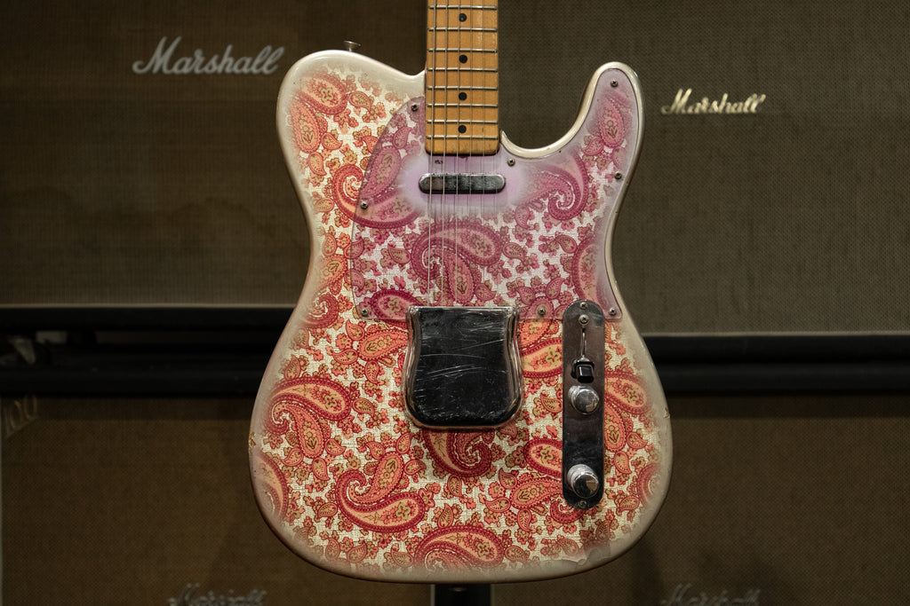 Fender Telecaster 1968年製 ビグスビー痕あり ローズ指板 1968 Fender Telecaster Blond/Rose - ヴィンテージギター買取り・販売