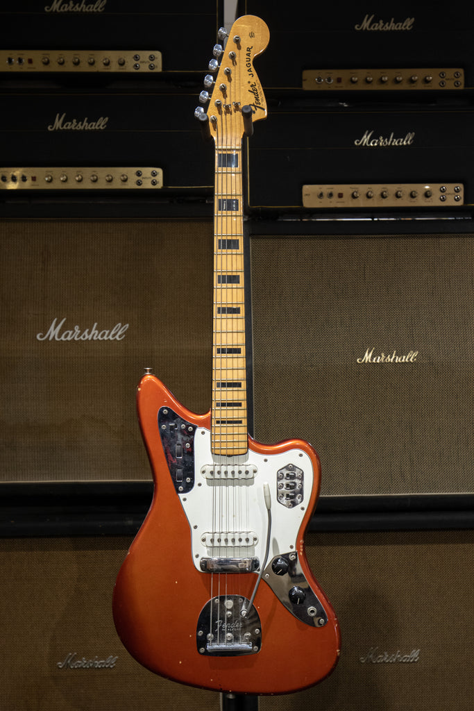 1972 Fender Jaguar - Candy Apple Red – Dave's Guitar Shop