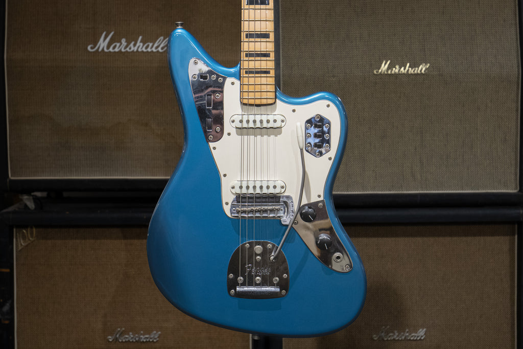 1972 Fender Jaguar - Lake Placid Blue – Dave's Guitar Shop