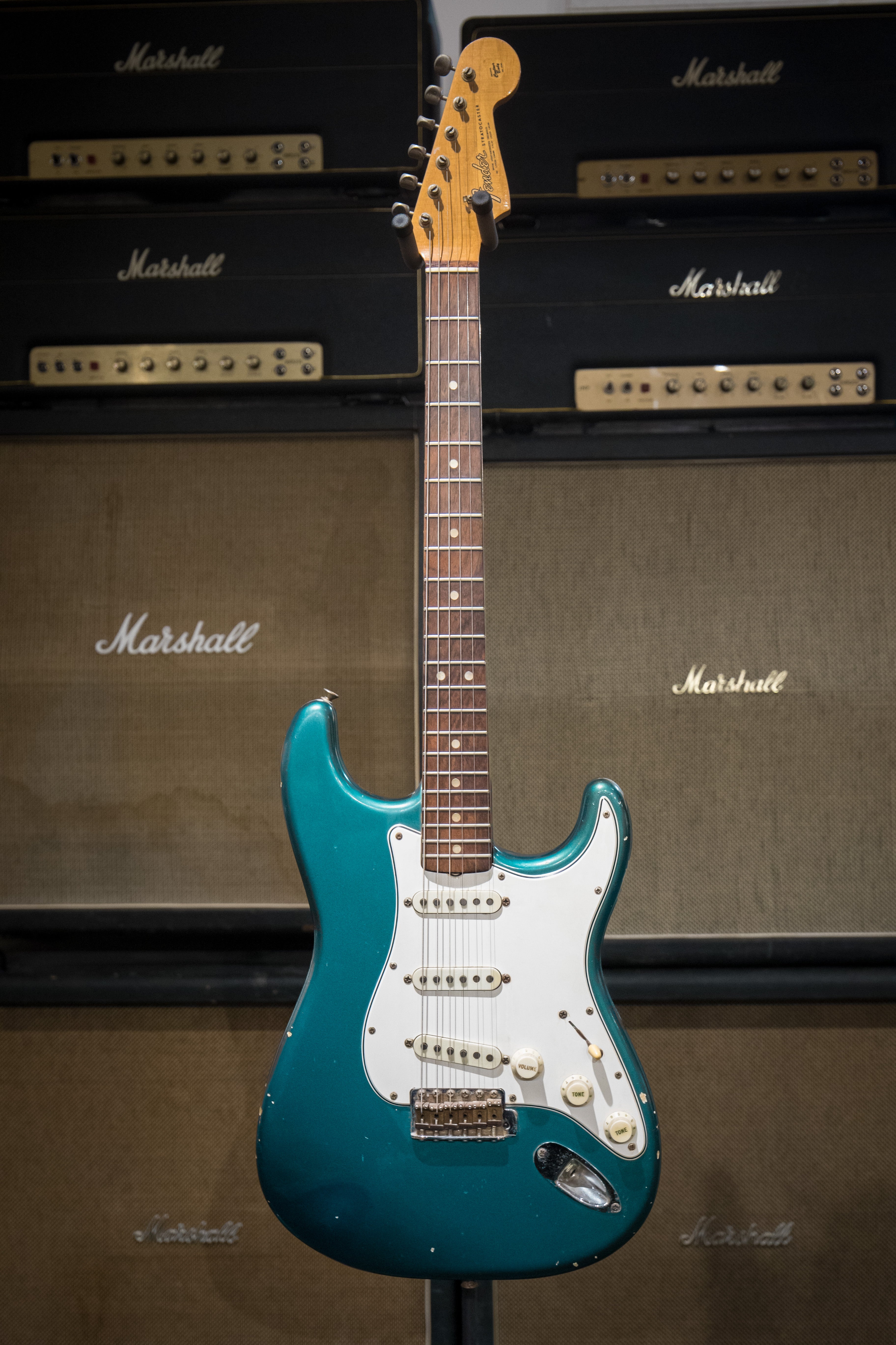 1965 Fender Stratocaster - Ocean Turquoise – Dave's Guitar Shop