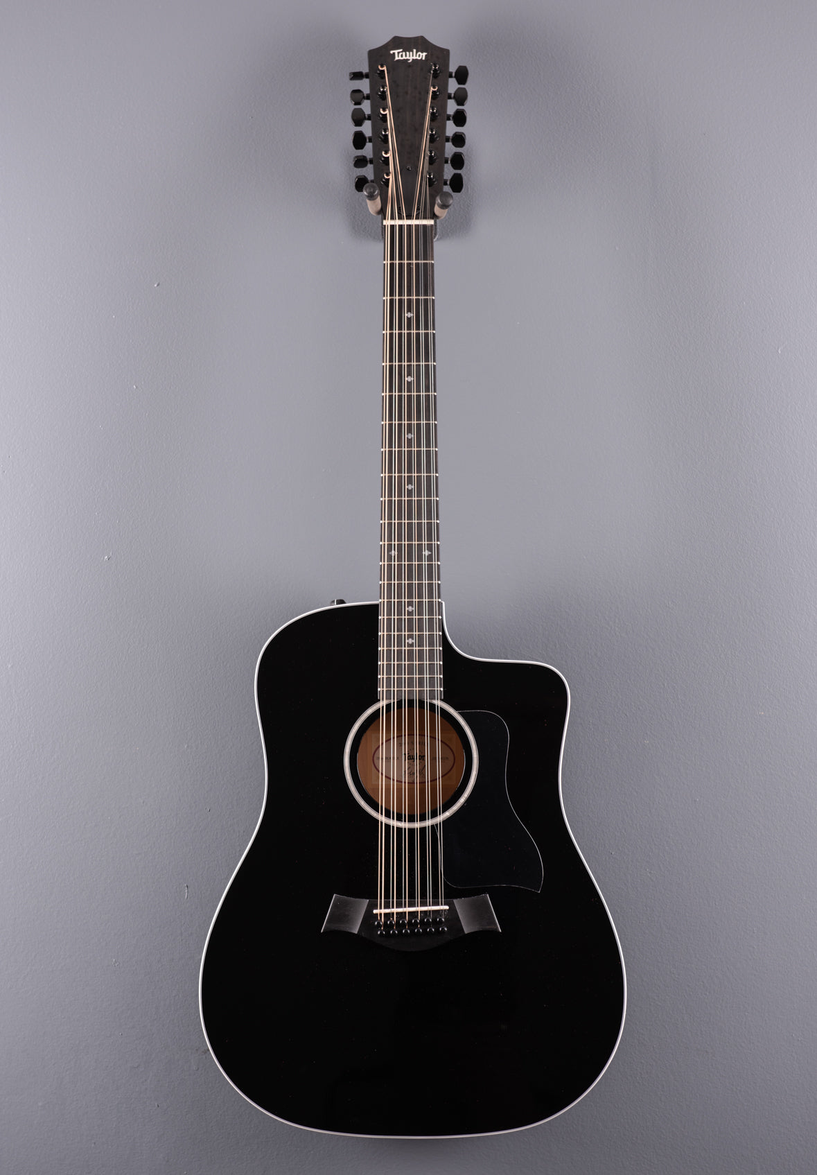 250CE-BLK DLX 12 String