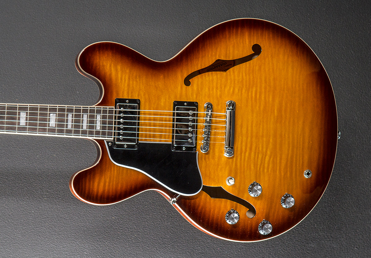 ES-335 Figured Left Hand - Iced Tea