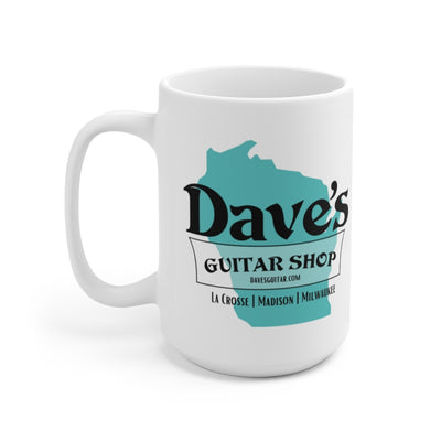 Dave's White Ceramic Mug - Online Exclusive!