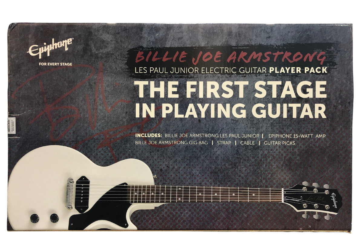 Billie Joe Armstrong Les Paul Junior Electric Guitar Player Pack