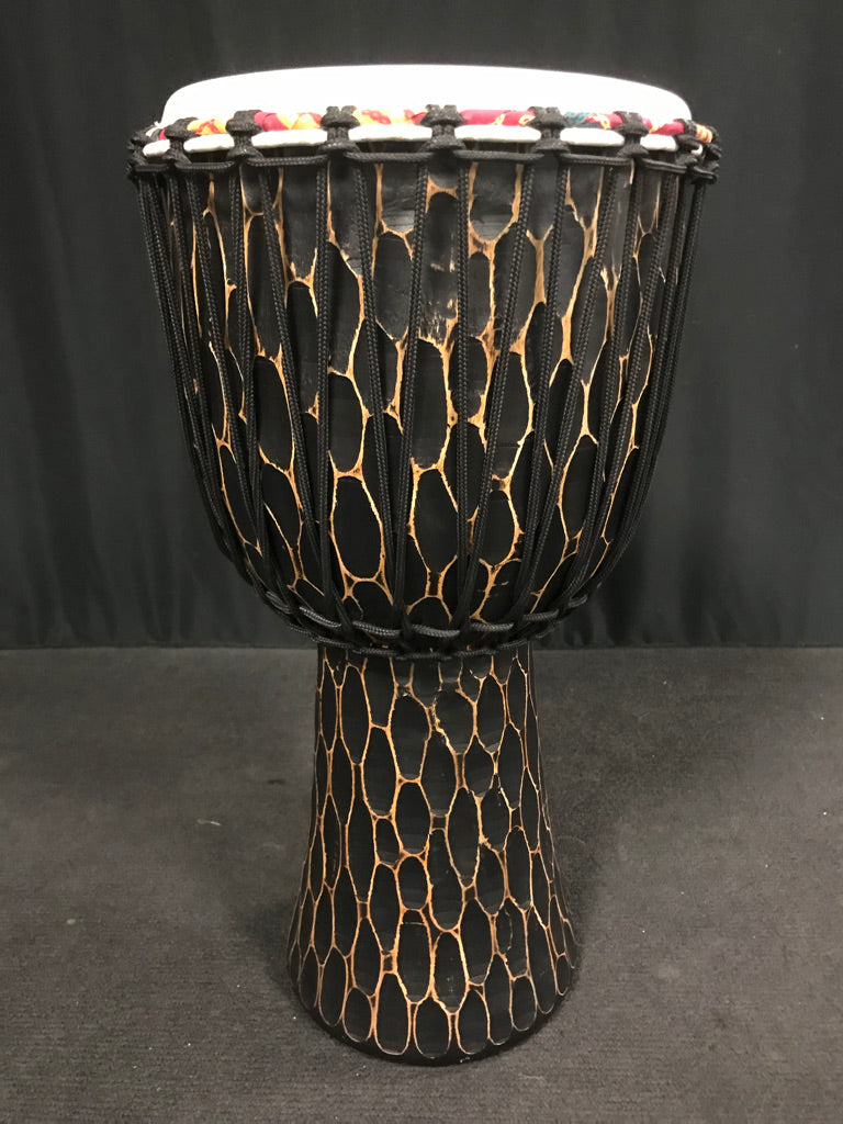 Handcrafted Original Rope-Tuned Djembe
