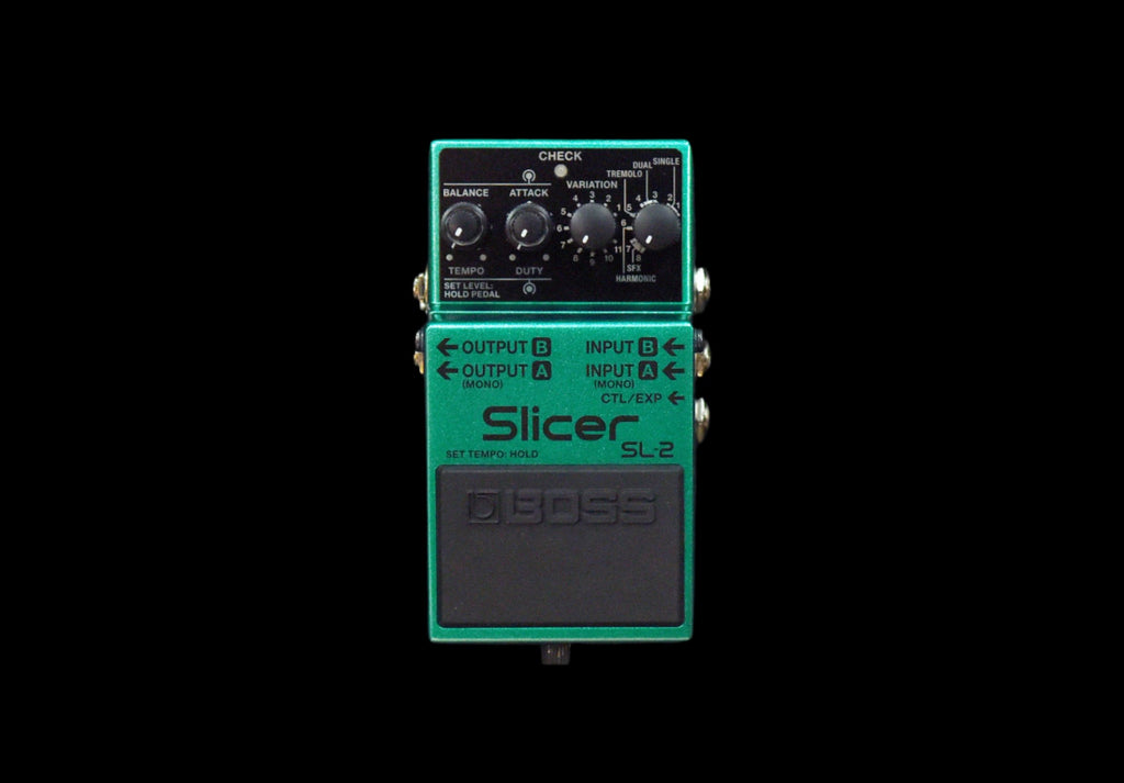 BOSS SL-2 Slicer Effects Pedal Mint Green | Guitar Center