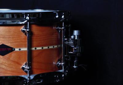 Cherry With Maple Inlay 4 Piece Shell Pack