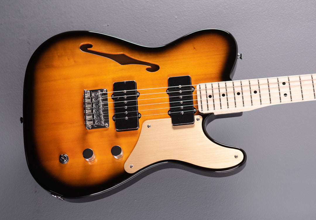 Paranormal Cabronita Telecaster Thinline - Two Color Sunburst  