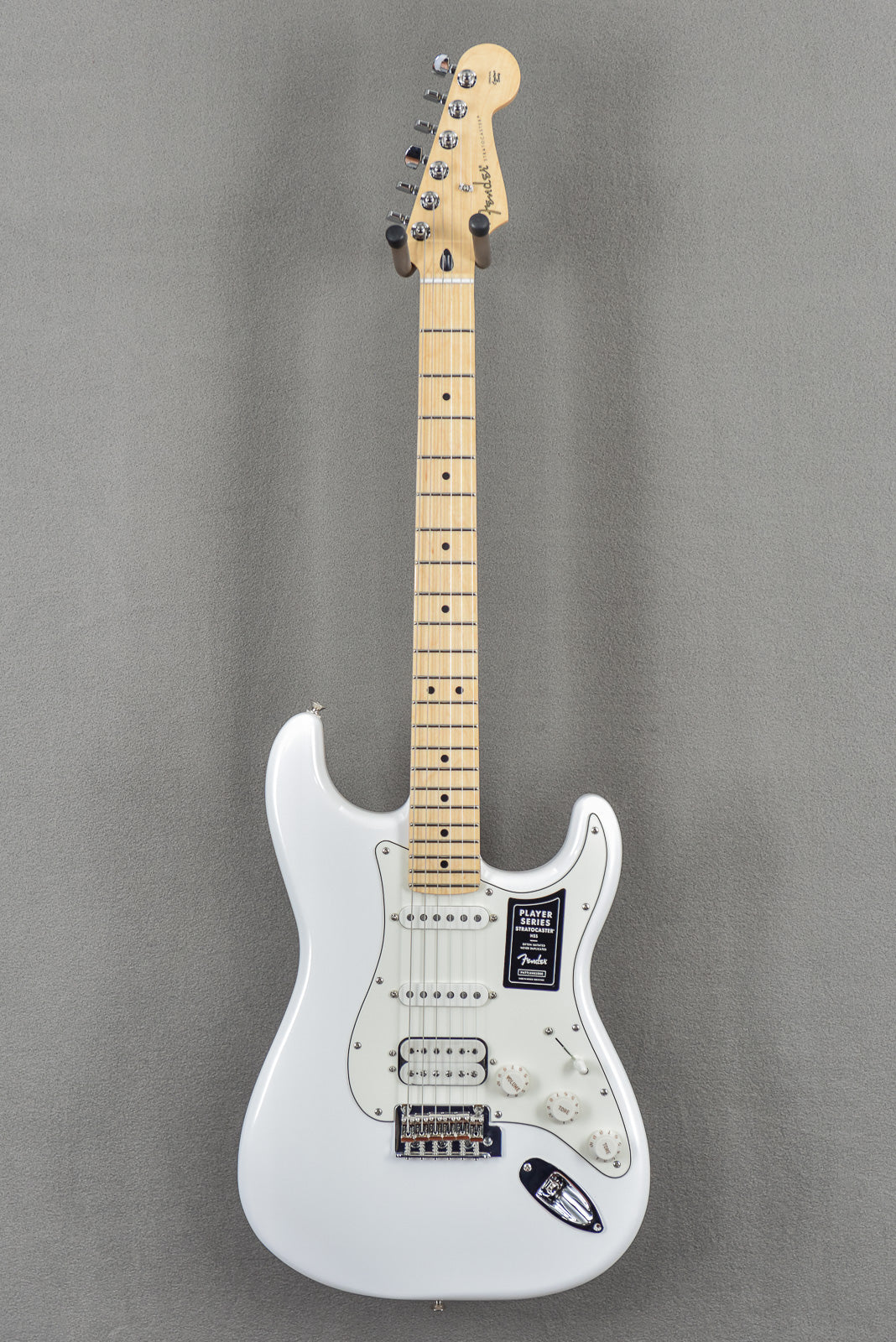 Player Stratocaster HSS - Polar White w/Maple