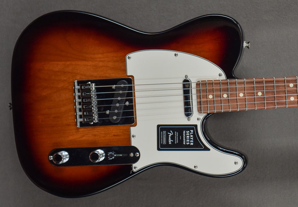 美品　Fender Telecaster 3TONE SUNBURST Player Telecaster - 3 Color Sunburst w/Pau Ferro – Dave's Guitar Shop