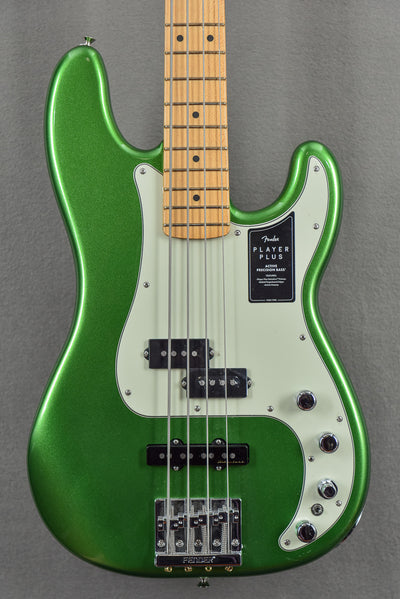 Player Plus Precision Bass - Cosmic Jade w/Maple
