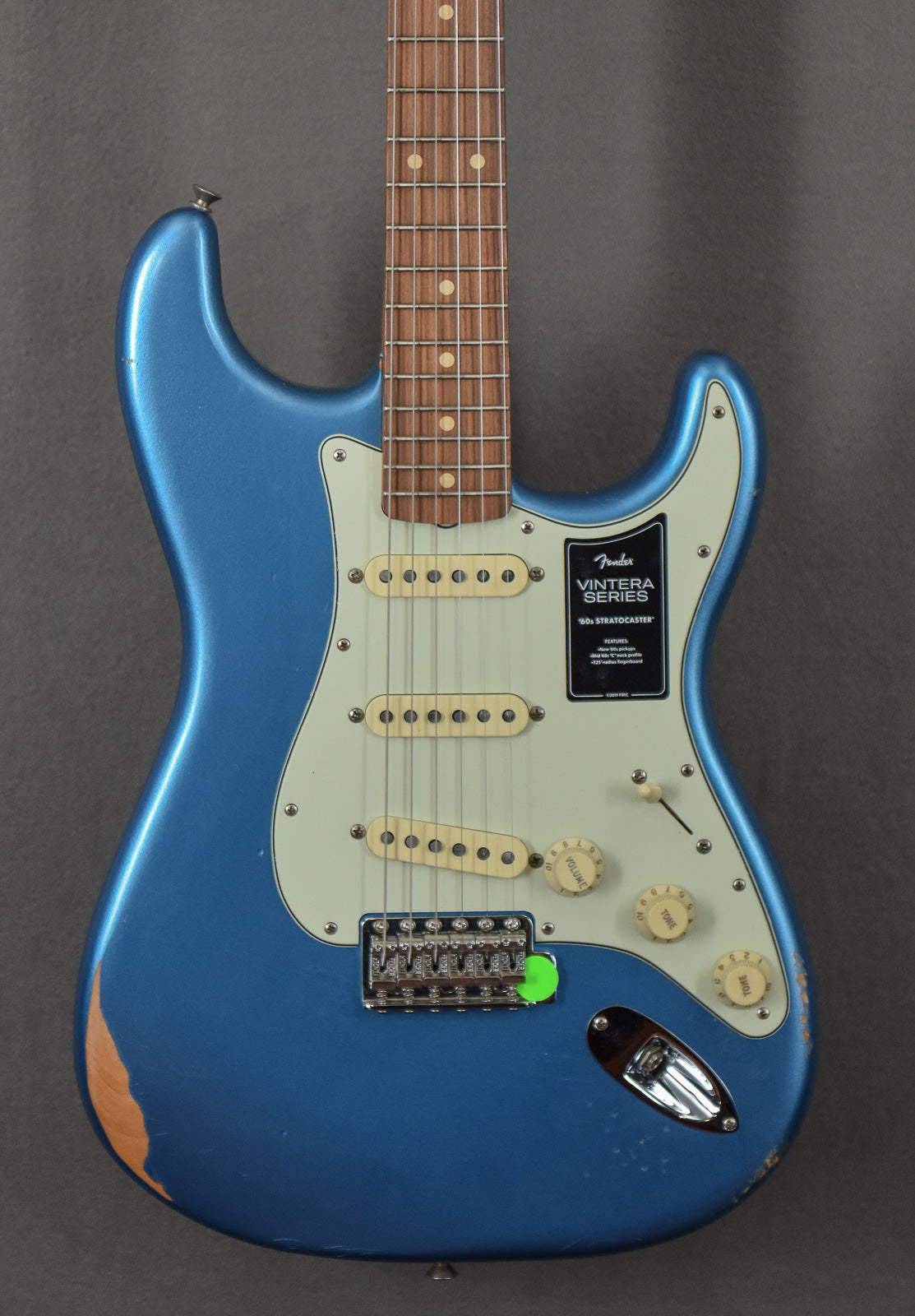 Vintera Road Worn 60's Stratocaster -Lake Placid Blue
