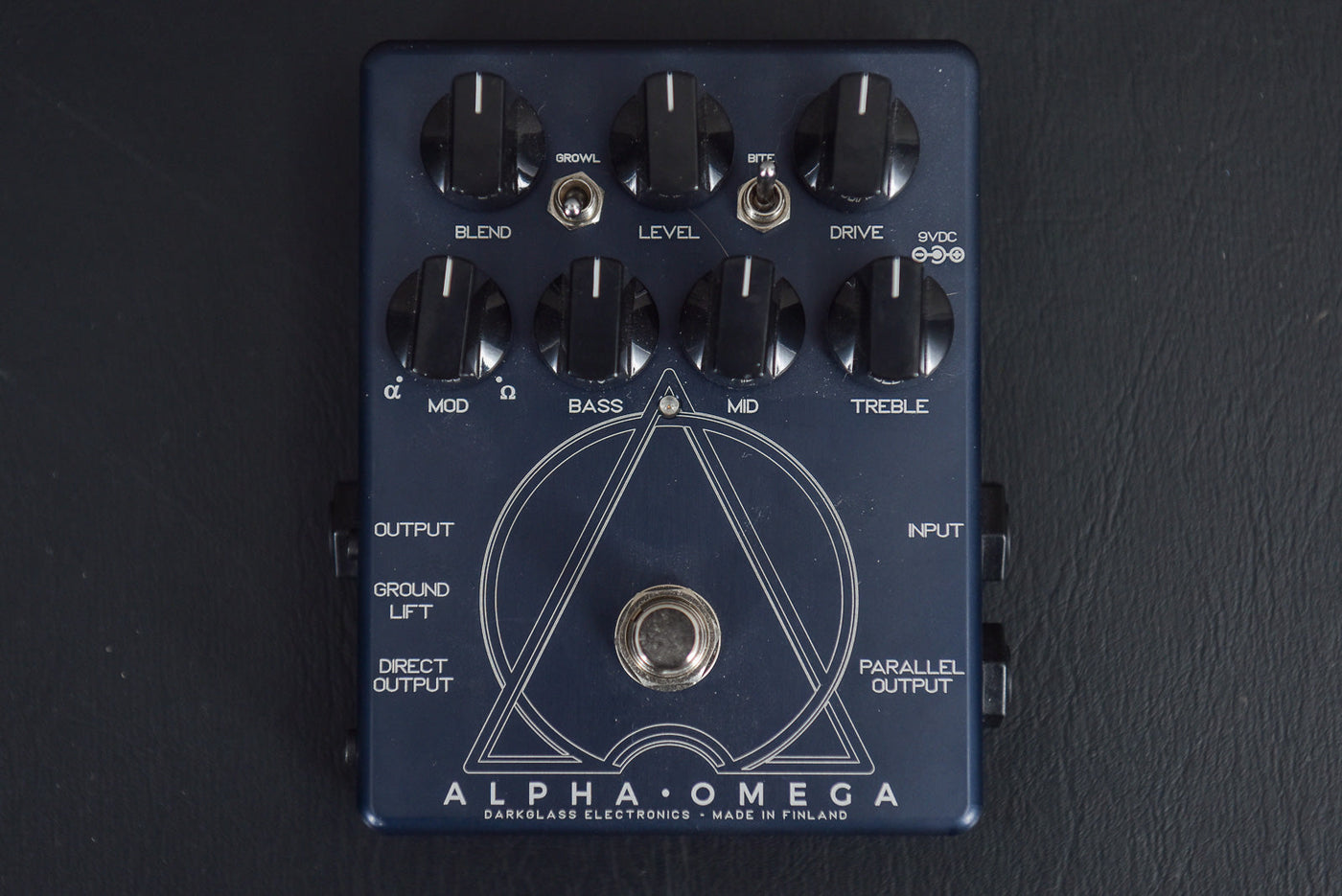 Alpha Omega Dual Bass Preamp/OD Pedal