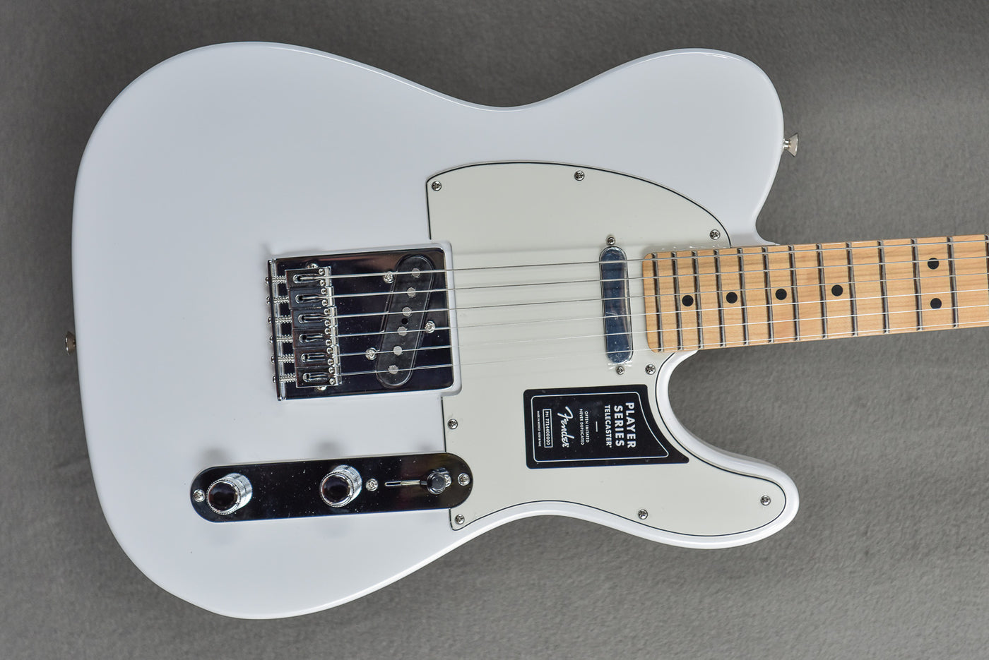 Player Telecaster - Polar White w/Maple