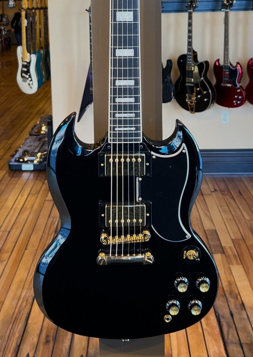 SG Custom - Ebony – Dave's Guitar Shop