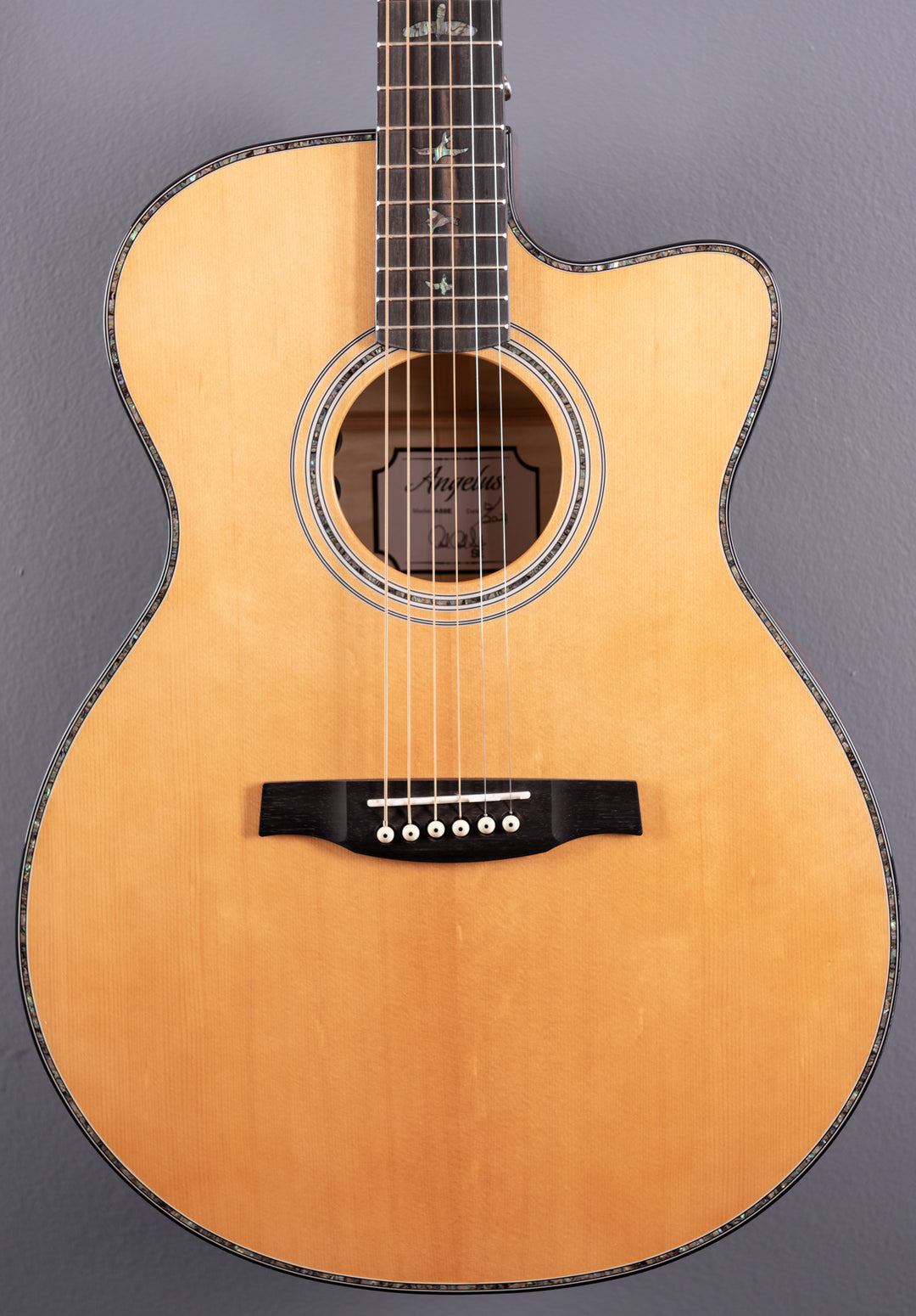 Angelus A50E - Natural w/ Black Gold Burst