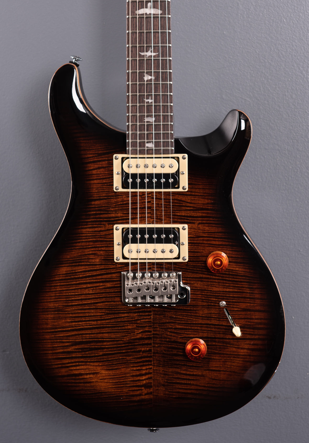 SE Custom 24  - Black Gold Sunburst