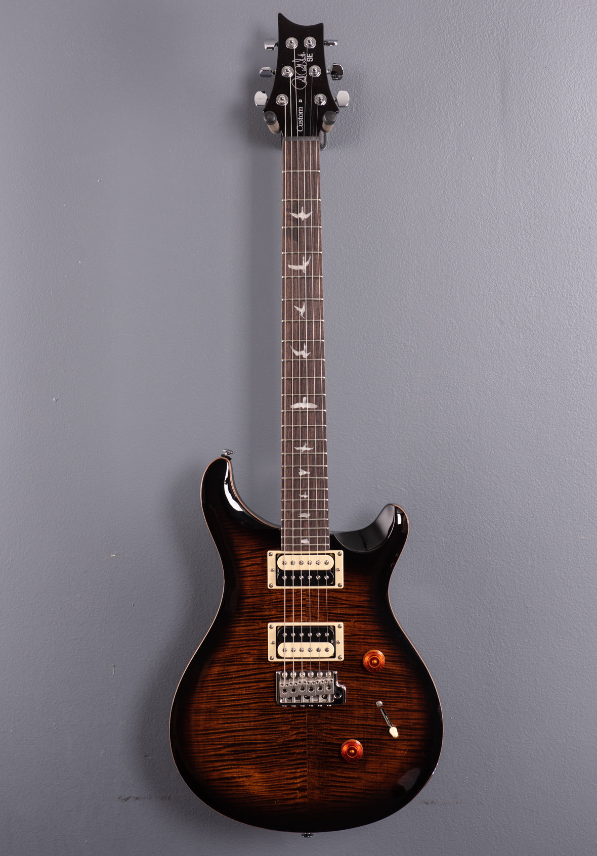 SE Custom 24  - Black Gold Sunburst