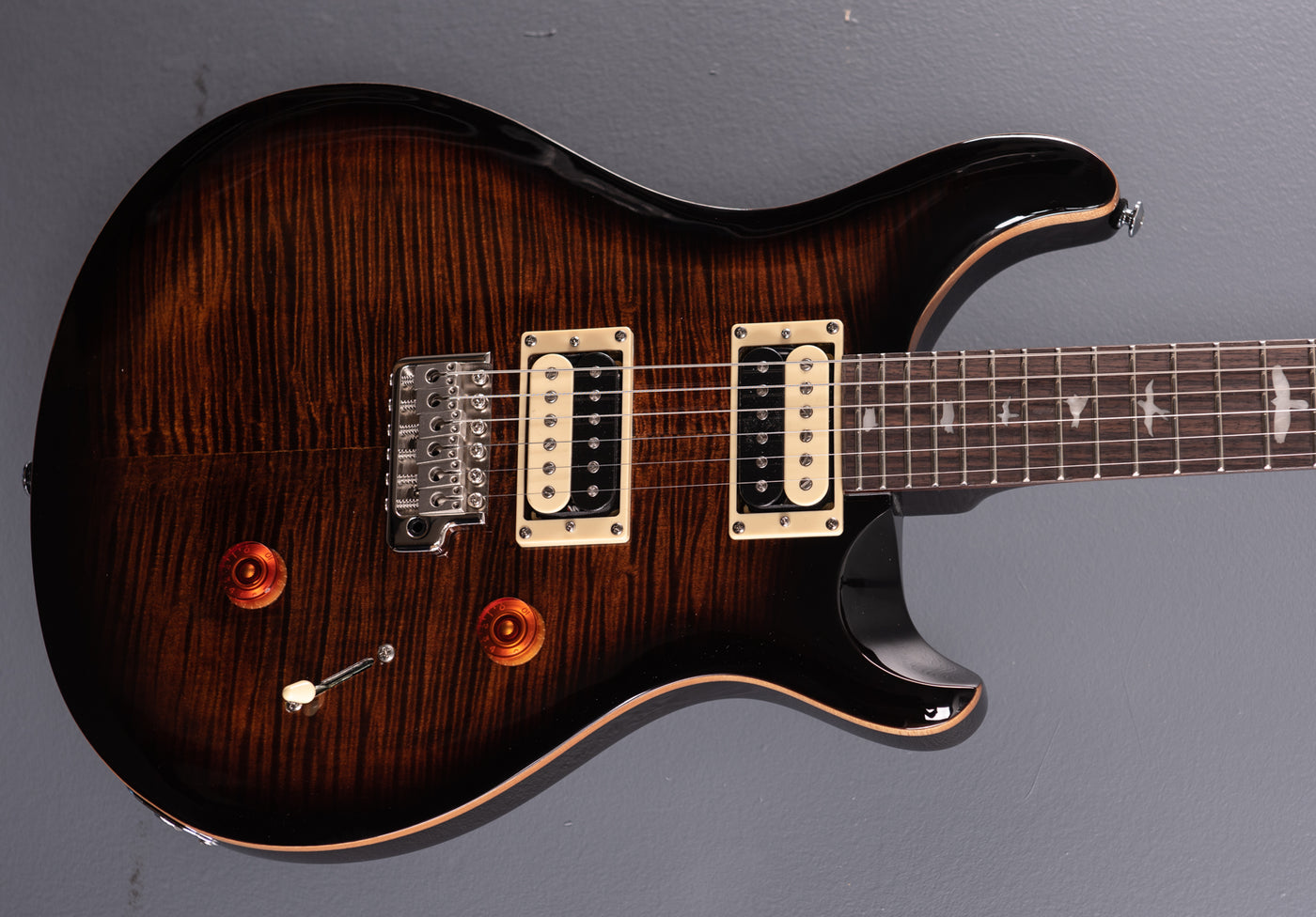 SE Custom 24  - Black Gold Sunburst