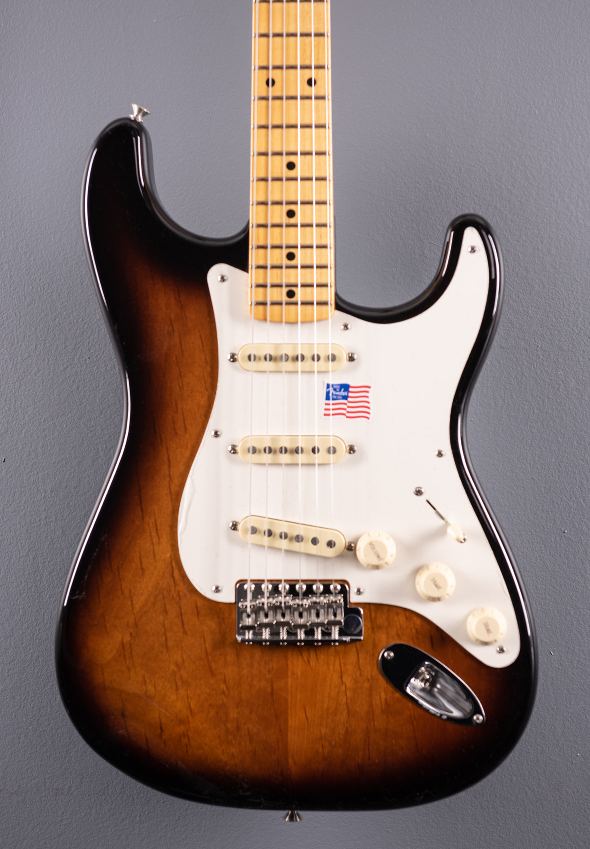 Eric Johnson Stratocaster Maple - Two Color Sunburst – Dave's