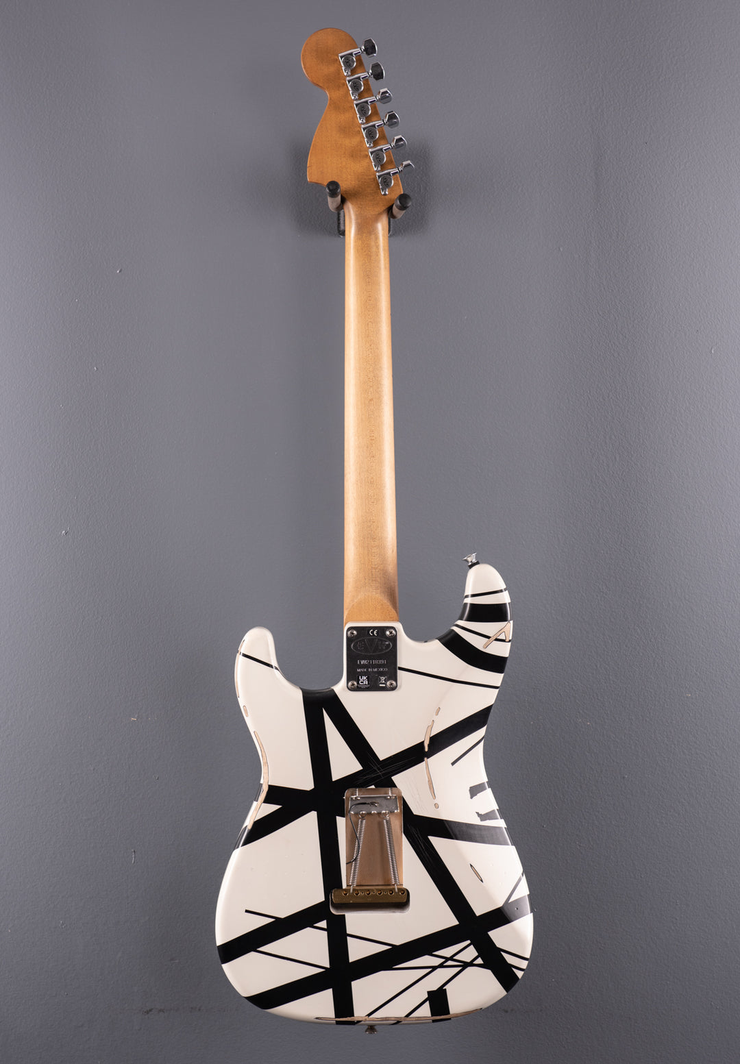 Striped Series '78 Eruption - White with Black Stripes Relic