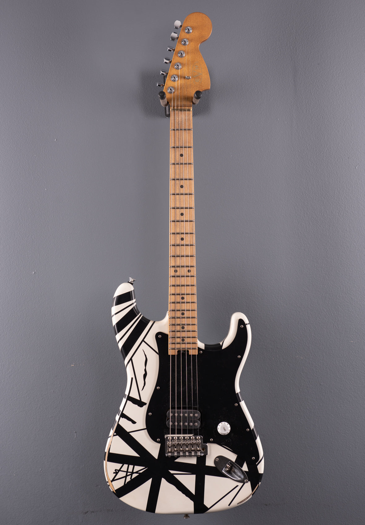 Striped Series '78 Eruption - White with Black Stripes Relic