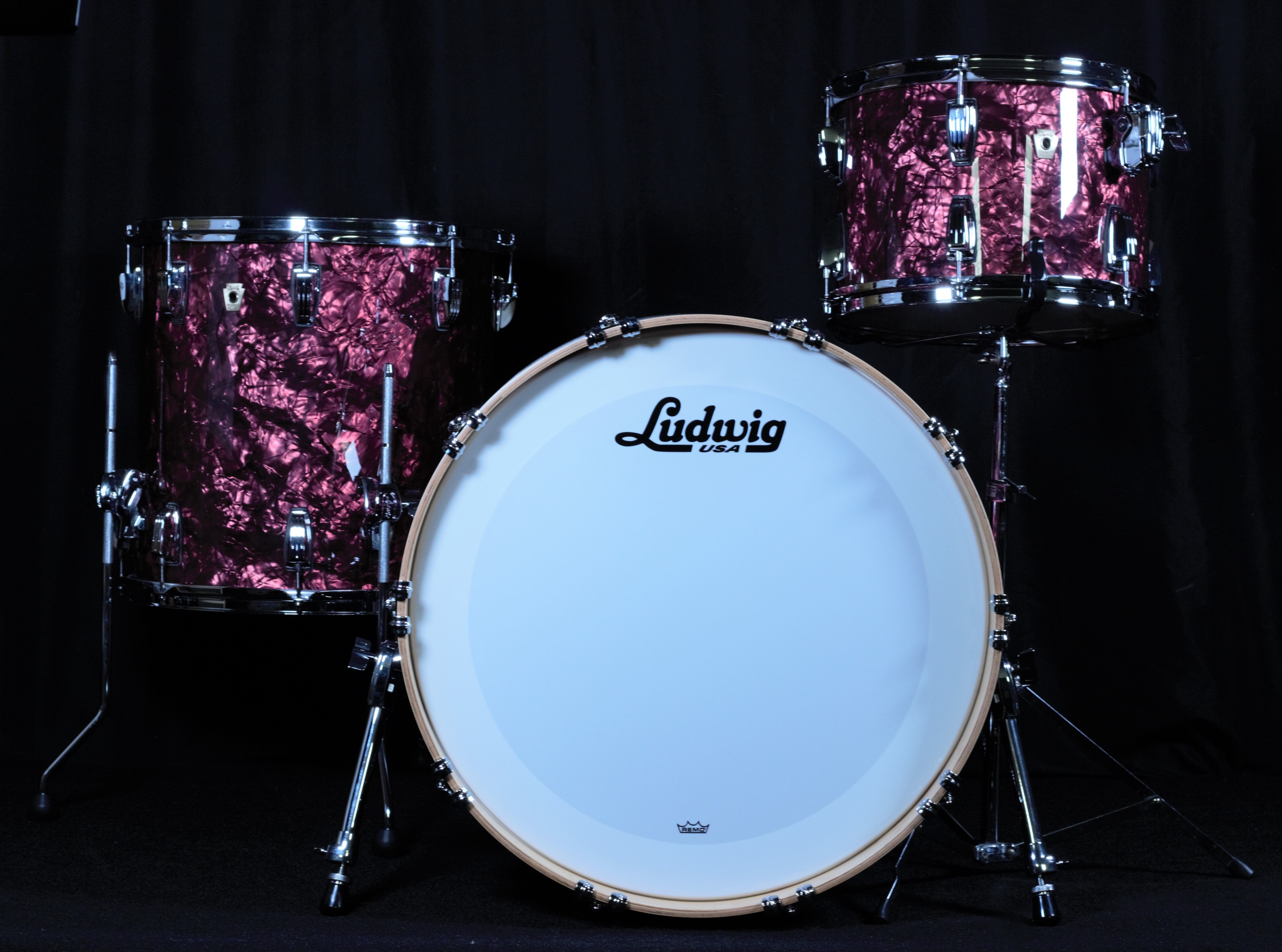 Ludwig burgundy pearl new arrivals