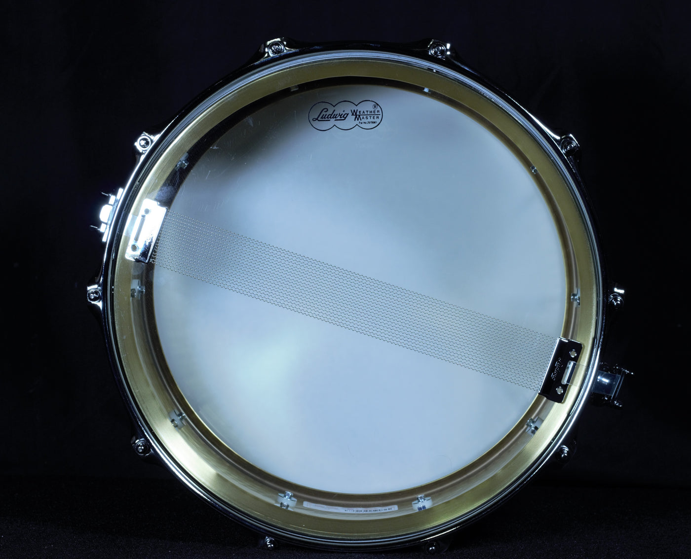 Hammered Brass Snare Drum