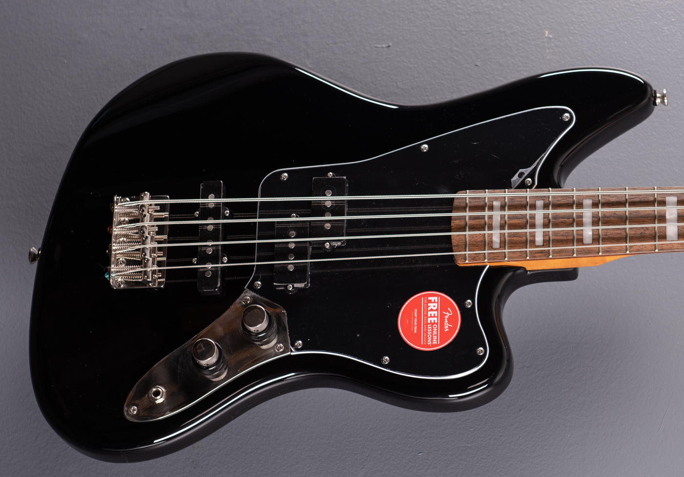 Classic Vibe Jaguar Bass - Black – Dave's Guitar Shop