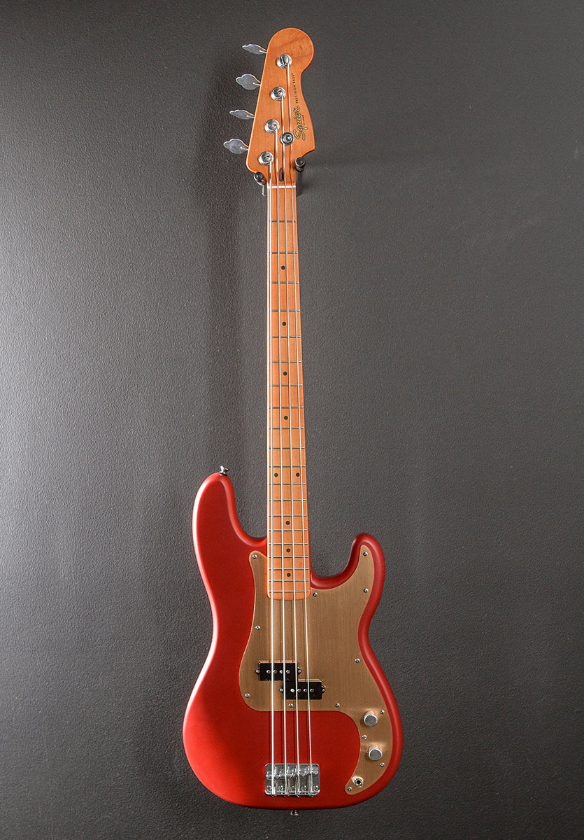 Precision Bass 40th Anniversary - satin dakota red Basse électrique solid  body Squier