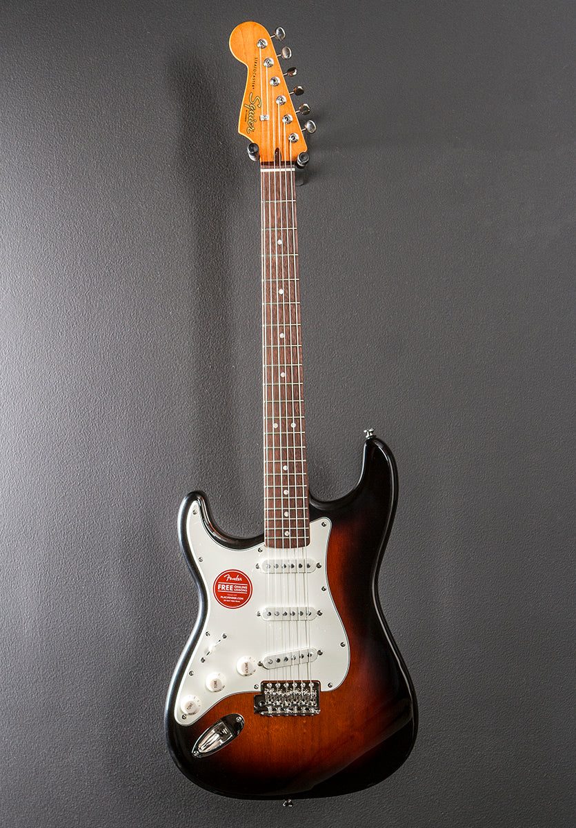 Classic Vibe 60’s Stratocaster Left Hand- 3 Color Sunburst