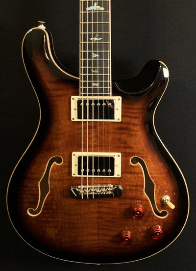SE Hollowbody II Piezo - Black Gold Burst