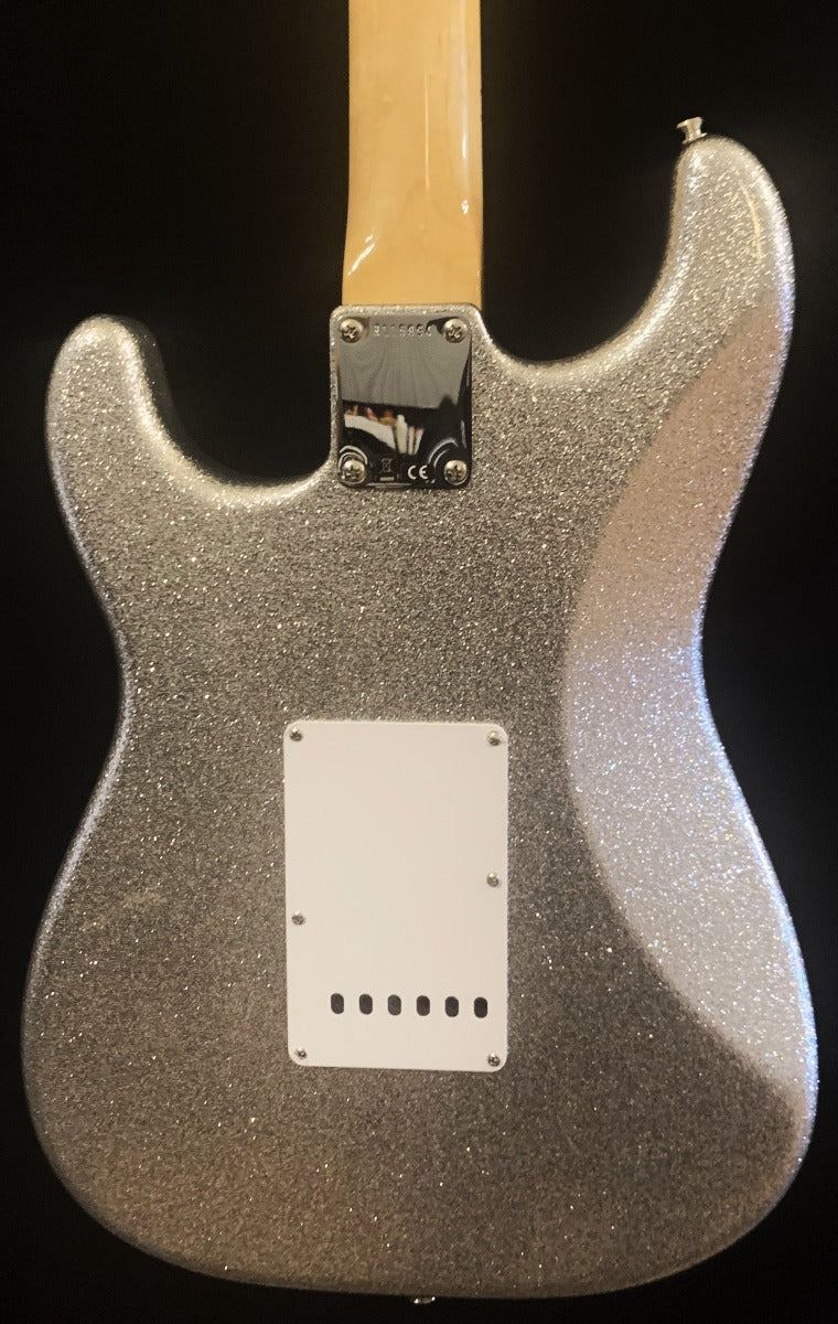 1964 NOS Stratocaster-Silver Sparkle with Matching Headstock