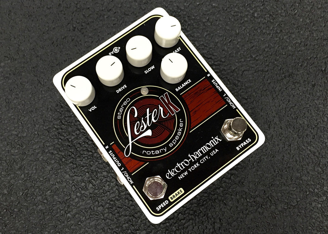 rotary speaker pedal Lester K Stereo Rotary Speaker Simulator – Dave's Guitar Shop