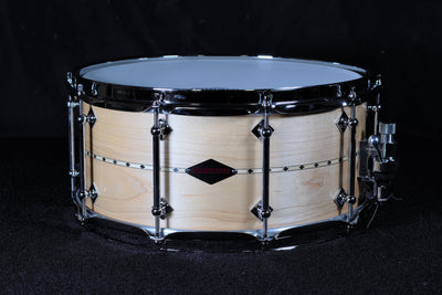 Custom Shop Snare Drum - Maple with Maple Inlay