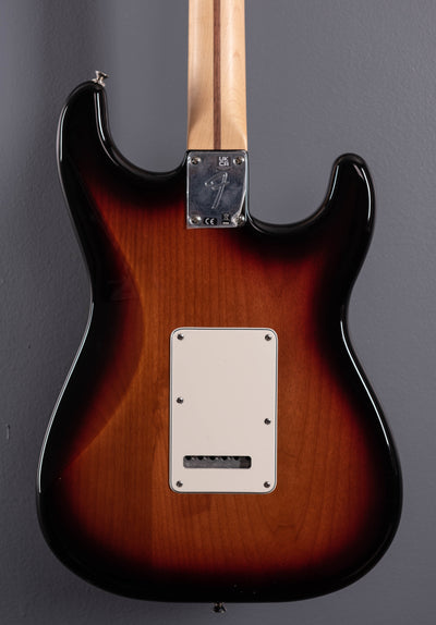 Player Stratocaster Left-Handed w/Maple Fingerboard - 3-Color Sunburst