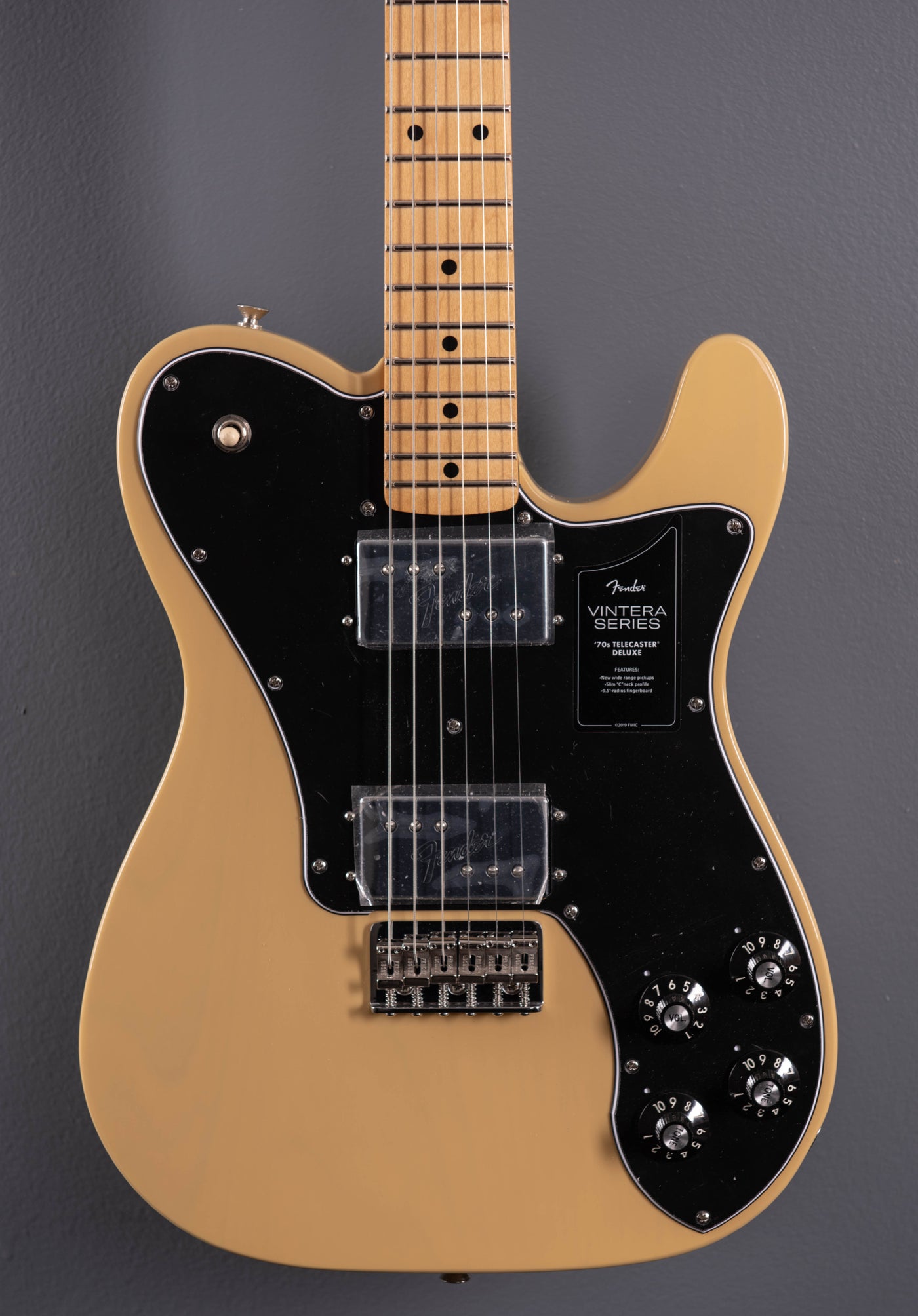 Vintera 70's Telecaster Deluxe - Vintage Blonde