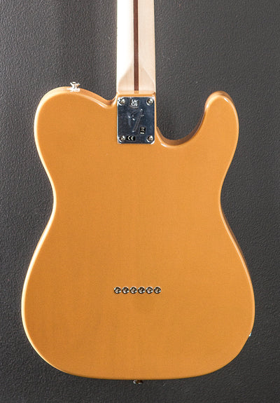 Player Telecaster Left Hand – Butterscotch Blonde w/Maple