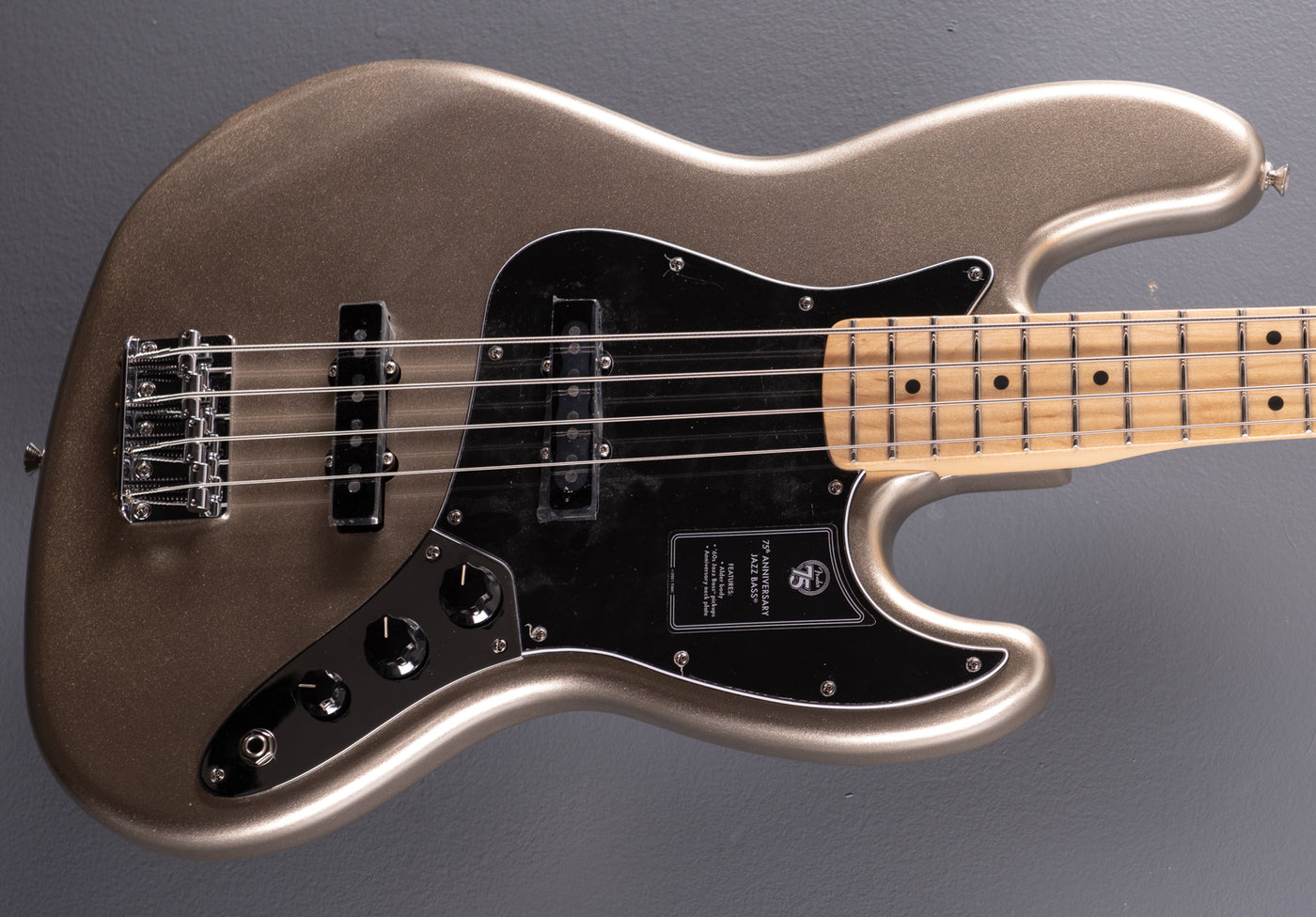 75th Anniversary Jazz Bass - Diamond Anniversary