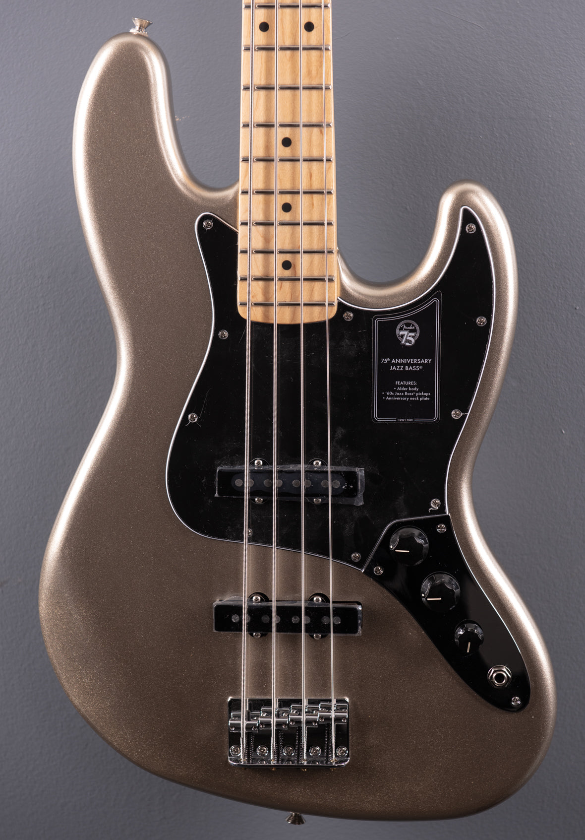 75th Anniversary Jazz Bass - Diamond Anniversary