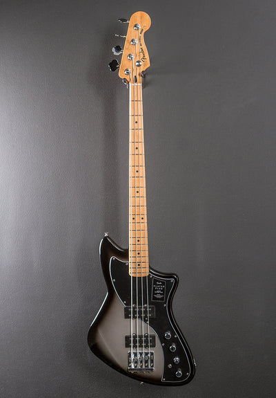 Player Plus Active Meteora Bass - Silverburst w/Maple