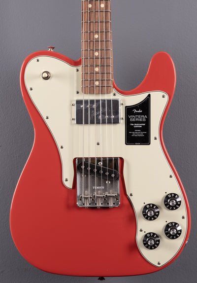 Vintera 70’s Telecaster Custom – Fiesta Red w/ Pau Ferro