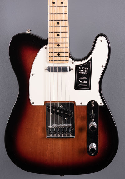 Player Telecaster - 3 Color Sunburst w/Maple