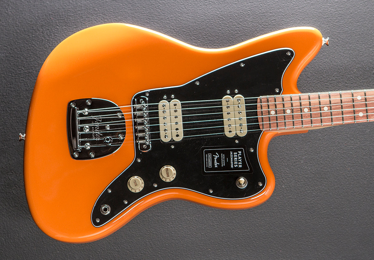 Player Jazzmaster - Capri Orange w/Pau Ferro