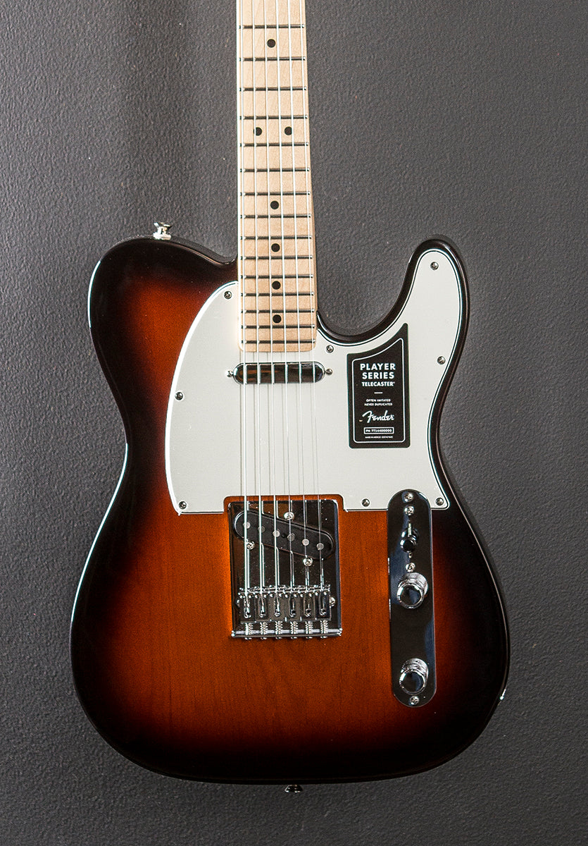 Player Telecaster - 3 Color Sunburst w/Maple