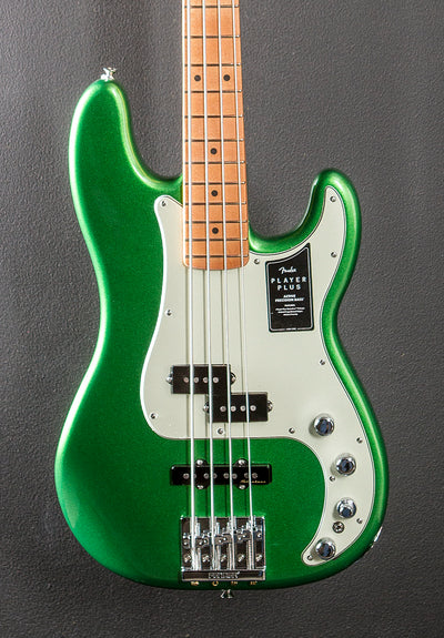 Player Plus Precision Bass - Cosmic Jade w/Maple