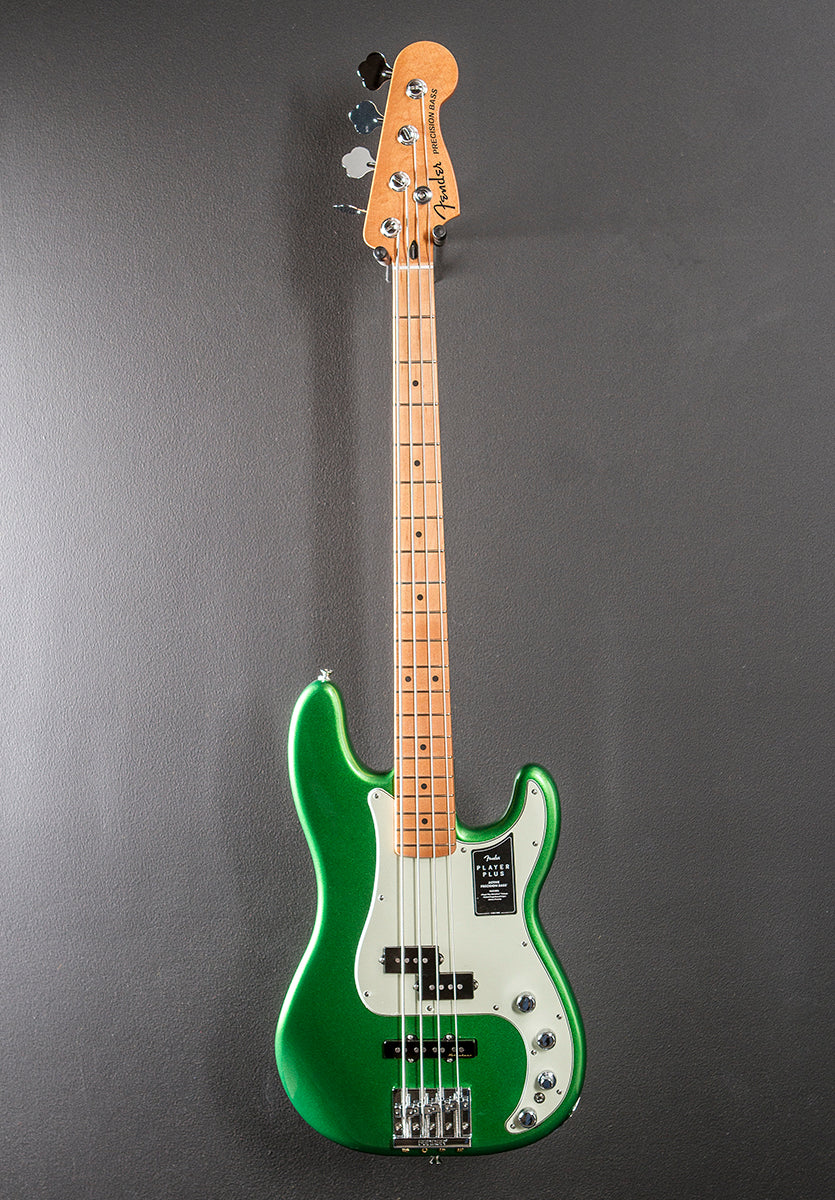 Player Plus Precision Bass - Cosmic Jade w/Maple
