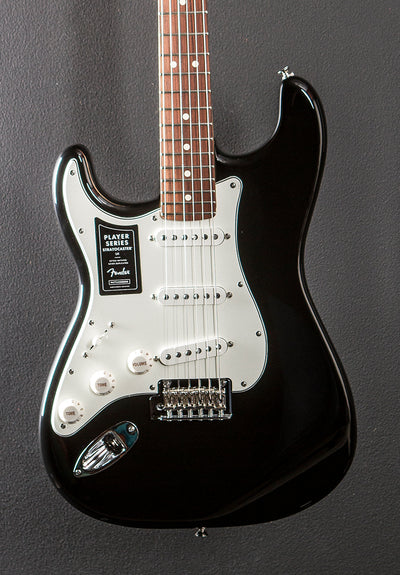 Player Stratocaster Left Hand - Black w/Pau Ferro