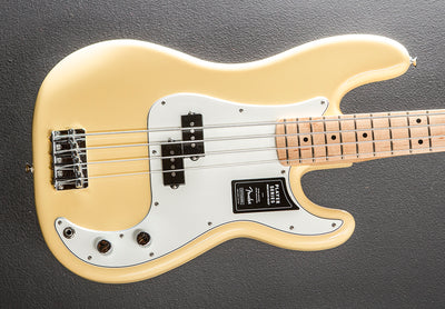 Player Precision Bass - Buttercream w/Maple